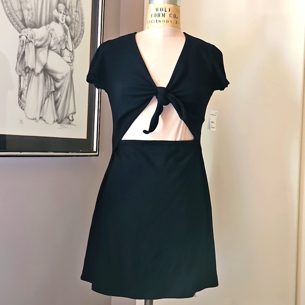 Tie Front Dress